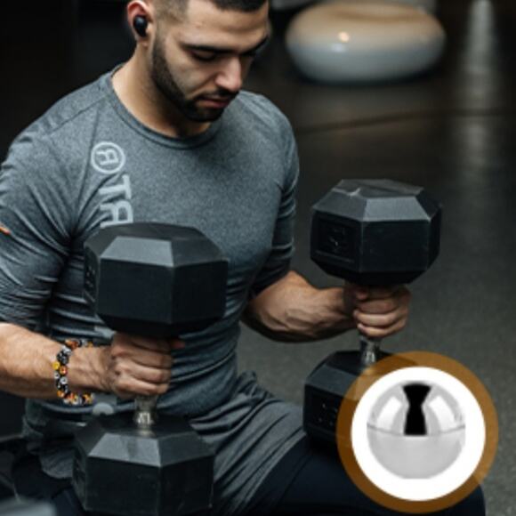 Healing Crystal Bracelet Men Women Obsidian Hematite Tiger Eye Stones Adjustable - Picture 2 of 8